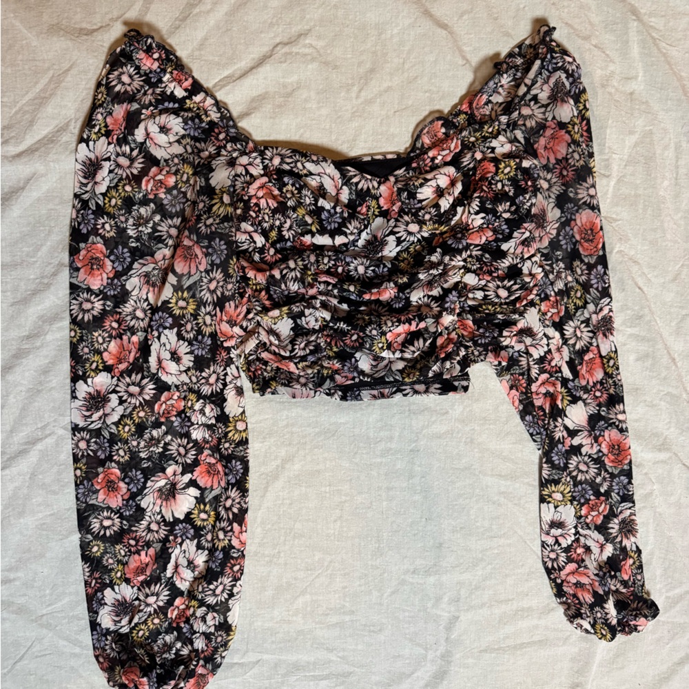 Floral Long Sleeve Top